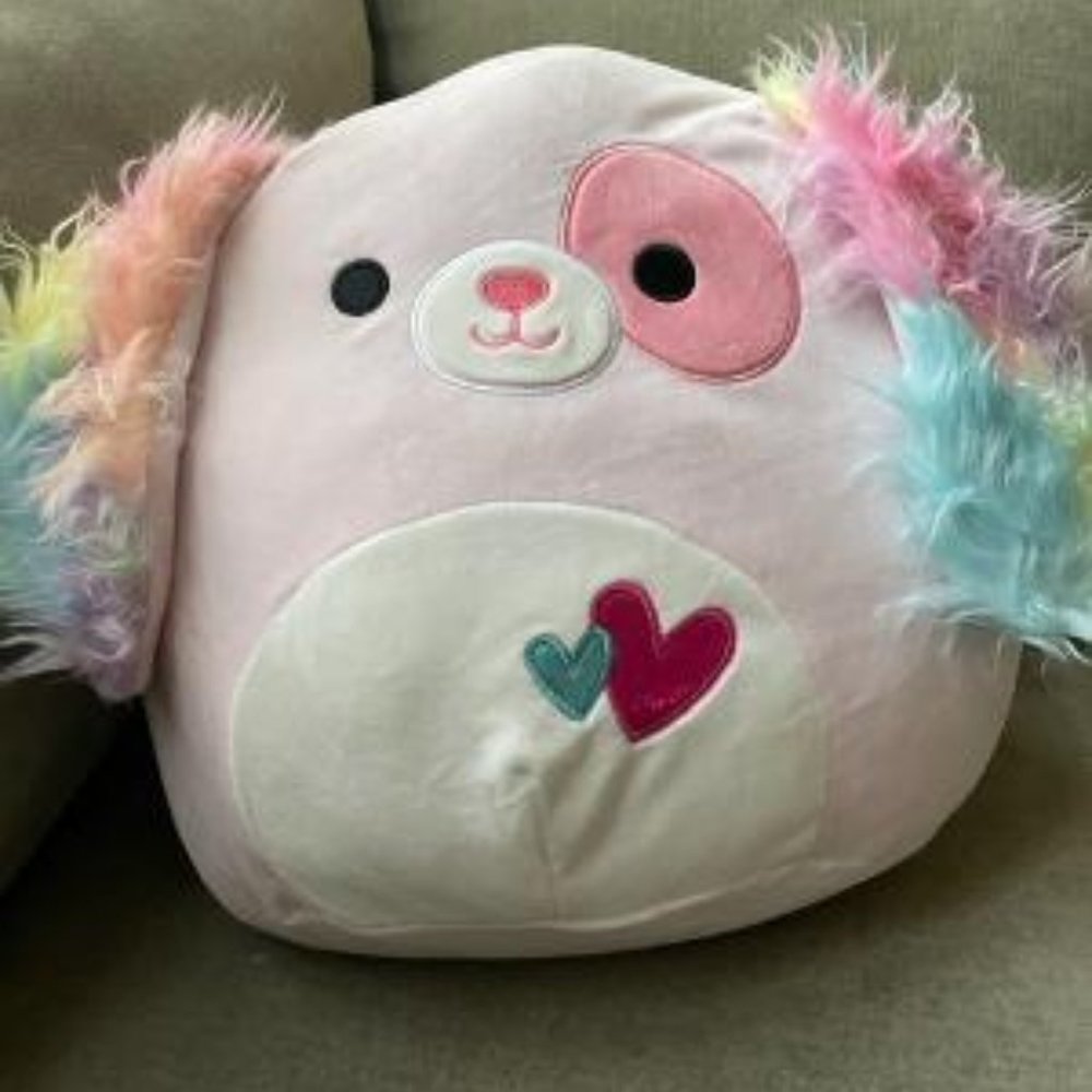 Squishmallow 12" Bryce 2022 Valentine Dog